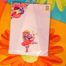 Vintage Lisa Frank Dancing Hippo Stationery Set picture