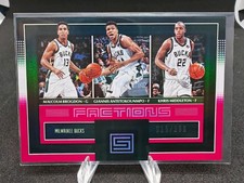 Panini Status 2017-18 Brogdon Antetokounmpo Middleton FACTIONS /299 #14 Bucks picture