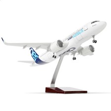 Airbus Industries A320neo House Color F-WNEO Desk Model 1/100 Model AZ Airplane picture