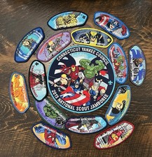 Connecticut Yankee Council patches 2013 National Scout Jamboree Marvel Avengers picture