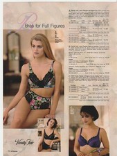 90's JCP Catalog Lingerie Vanity Fair Bra Undies Clipping picture