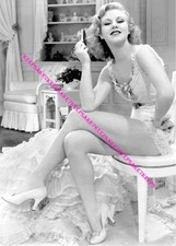 ACTRESS/DANCER GINGER ROGERS LEGGY 5x7 PHOTO BA-GRO6 picture