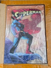 BNG Superman #204 by Jim Lee Comic Sized Acrylic Panel Print #38/100 picture