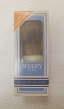 NIB Vintage SURREY 100% Natural Boar  Shaving Brush In Original Box Made In USA picture