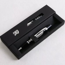 Rolls-Royce Black & Silver Luxury Ballpoint Pen Collector’s Edition VIP Gift picture