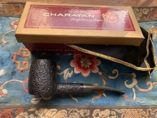 vintage CHARATAN'S MAKE 484DC tobacco Pipe England sandblasted Briar picture
