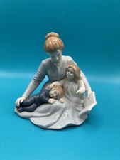 Vintage Avon A Mother's Touch Porcelain Collectible Figurine 1984 Mothers Day picture