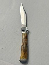 RARE Vintage Z Aerial Jaeger Bros Vintage Stag Lever knife picture