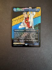 MTG Tony Stark (Borderless Foil) Marvel Super Heroes 0392 EN NM picture