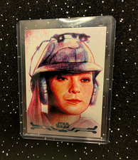 Topps Star Wars Stellar Signatures Zam Wesell Stellar Art 68/99 2018 picture