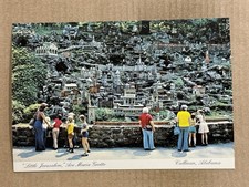 Postcard Cullen AL Alabama Little Jerusalem Ave Maria Grotto Miniature Models picture