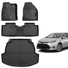 Floor Mats and Cargo Liner Set Compatible for 2020 2021 2022 2023 2024 Toyota... picture