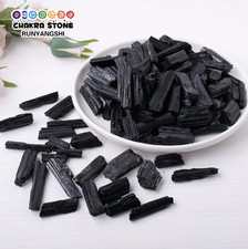 1pc 50g Black Tourmaline Raw Stone – Natural Crystal Reiki Healing Mineral - NEW picture