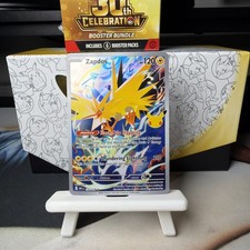 Zapdos 133/128 Me: 30th Celebration Holo Illustration Rare picture