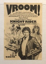 1980’s Knight Rider TV Show TV Guide Magazine Ad 0C24 picture
