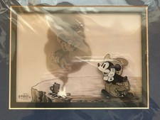 Disney Limited Edition Two-Gun Mickey Laser Cel Print picture