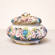 VTG Capodimonte Italian Gilded 8