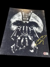 TOM HARDY SIGNED AUTOGRAPH 11x14 PHOTO DARK KNIGHT BATMAN VENOM BECKETT BAS X5 picture