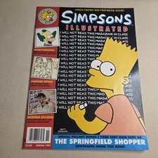 Coll/Vtg: RARE 1991 Simpsons Illustrated #1 Premiere Issue Inserts picture
