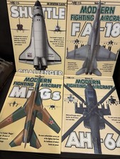MODERN FIGHTING AIRCRAFT F-18 MIGS AH-64 VOL 7 9 12 AVIATION SHUTTLE CHALLENGER picture