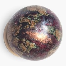 Native Copper and Cuprite in Matrix 29mm Decor Sphere for Home or Office 6562 picture