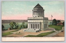 1926 Grant's Tomb New York City Monument Vintage Postcard Hudson River picture
