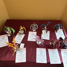 Lot of 9- The Hamilton Collection The Fiery Youngbloods-Musical Dragons New COA picture