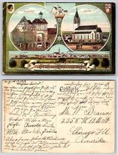 Germany GRUSS AUS MOHRINGEN Postcard R350 picture