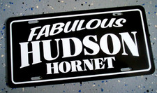 1951 1952 1953 1954 Fabulous Hudson Hornet license plate car tag picture