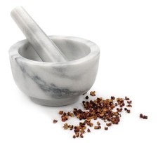 RSVP White Marble Mortar and Pestle picture
