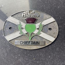 Alloy Lorry, Truck Badge. Albion Chieftain picture