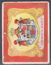 1910-11 T107 Helmar U.S. State Seals & Coat of Arms Germany Northern States picture