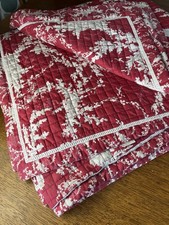 Vintage Sheridan Quilted Bedspread-French Toile picture