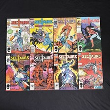 Marvel Comics SECTAURS #1 2 3 4 5 6 7 8 Complete 1-8 Series 1985 picture
