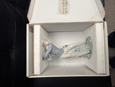 Golfer Man Lladro Porcelain Figurine with Box picture