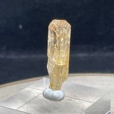 Etched DT Zambian Imperial Topaz “Dragon” Crystal Specimen 2.8cm 3.1 Grams picture