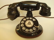 Antique Original 1920s  Round Western Electric 102 Telephone Works picture