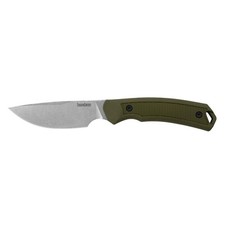 Kershaw Deschutes Skinner Fixed Blade Hunting Knife, Olive Handle with D2 Sta... picture