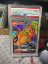Pokemon Hidden Fates Tins Charizard GX SM211 Black Star Promo PSA 10 picture