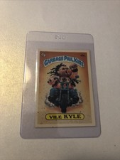 Original 1985 TOPPS Vile Kyle Checklist Error 49b Schizo Fran Mint picture