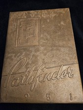 1951 Fremont High School Pathfinder Yearbook Sunnyvale California Vintage  picture