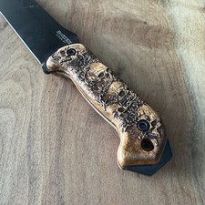 Graveguard scales for Ka-Bar Becker bk-2 bk-7 bk-9 / custom scales / made in USA picture