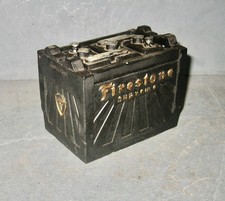 Vintage 1930's Firestone 6-Volt Auto Car Battery 3.5