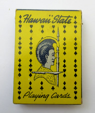 Vintage 1959 Hawaii State Playing Cards Deck Arrco Outrigger Canoe Kamehameha picture