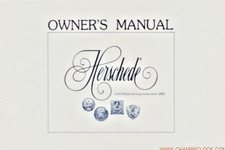 Herschede Hall Clock Tubular Bell Owners Manual Download via PDF picture