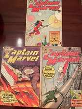 CAPTAIN MARVEL Adventures #88, 94, & 122 - THREE Golden Age Comics picture