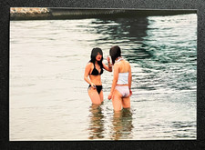 Vintage Photo 1980s, Japanese swimsuit lady woman, 22031 picture