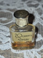 Vintage Mini Perfume Bottle 20 Carats by Dana Paris France empty collectible  picture