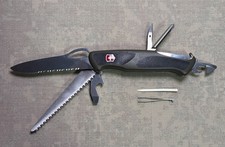 Victorinox Swiss Army Ranger Locking Pocket Knife Multi Tool, Olive Green picture