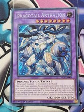 YUGIOH 26LP-EN003 Dracotail Arthalion Secret Rare 1ST EDITION picture